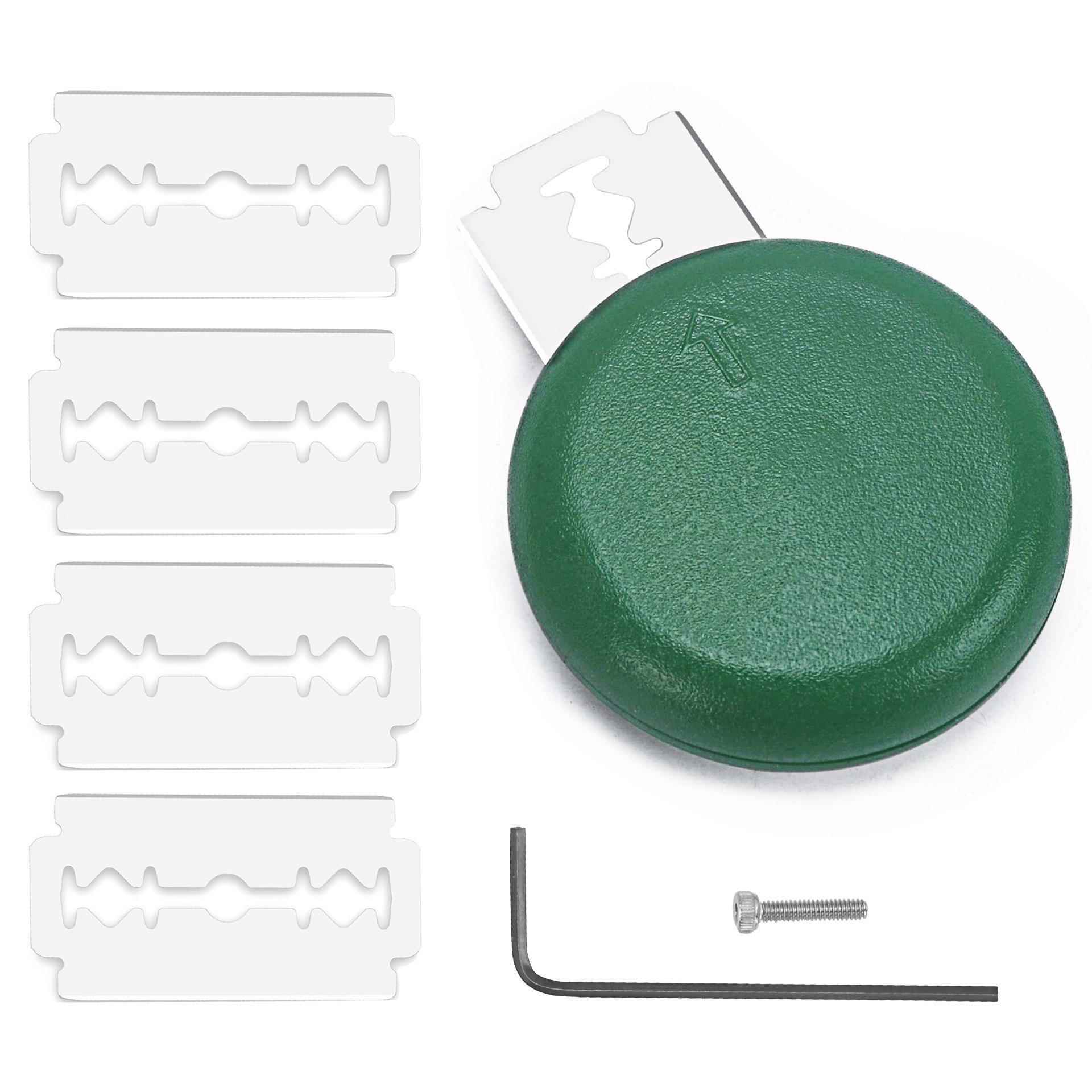 创意款面团平分刀欧式法棍割纹刀 塑料弧形割刀不锈钢面包修容刀