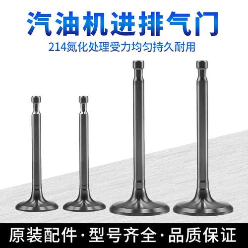 汽油发电机配件168F/170F/177/188F/190F气门杆2/3/5/8kw进排气门