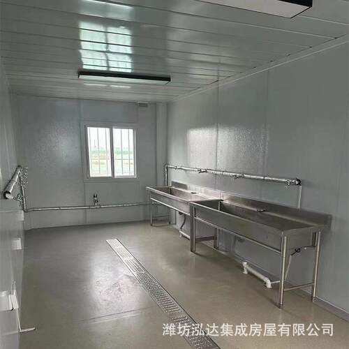 打包式箱房盥洗室集装箱房屋集装箱移动房民宿工地隔音打包箱房