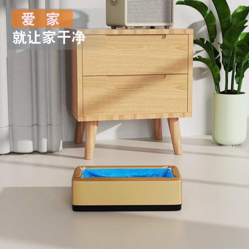 新款鞋套机 全自动踩脚套鞋器 T扣一次性鞋套适用装置 家用脚套机