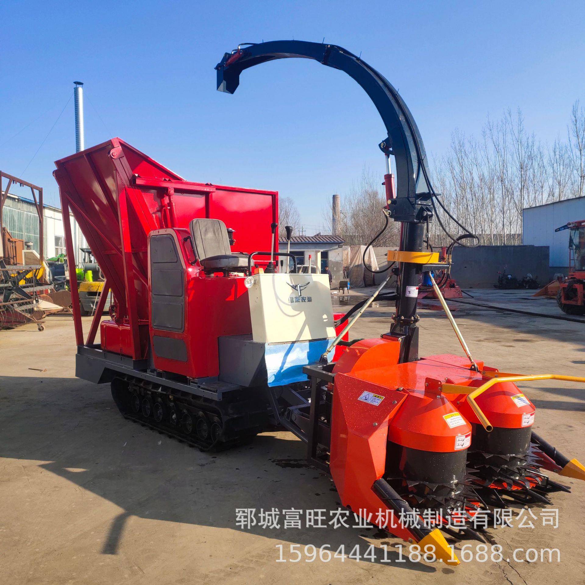 小型青储机,农用履带式拖拉机100大马力耕地玉米青储机家用两行