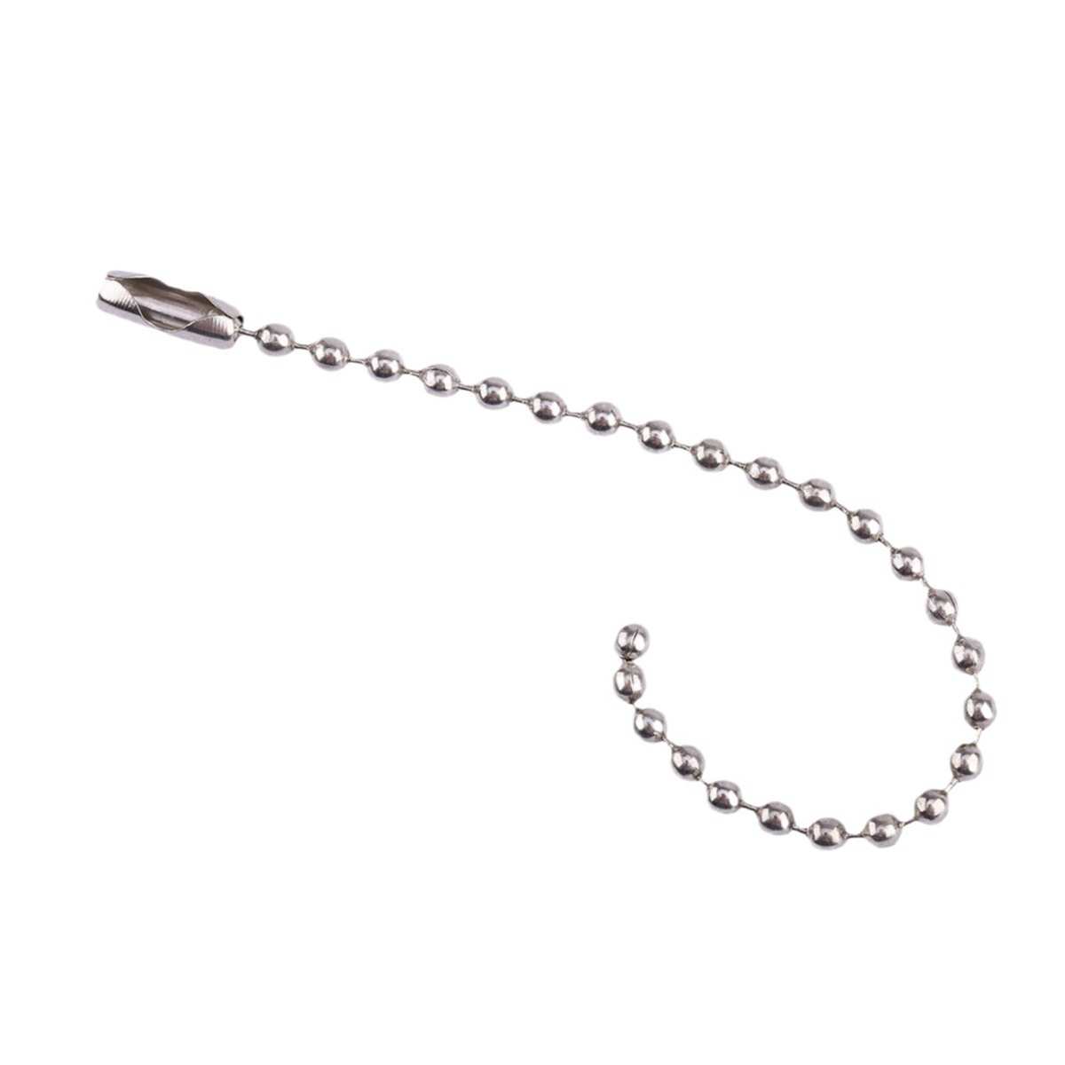 现货珠链专业生产饰品铜铁珠链 钥匙配件吊坠配链条服装吊牌挂绳