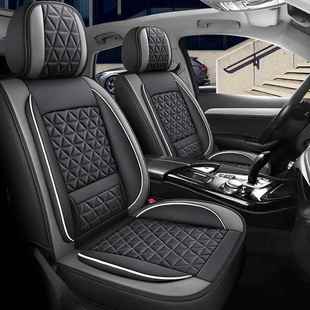 汽车用式 易安供 品汽通用座套靠背坐垫车全皮476全包分体装