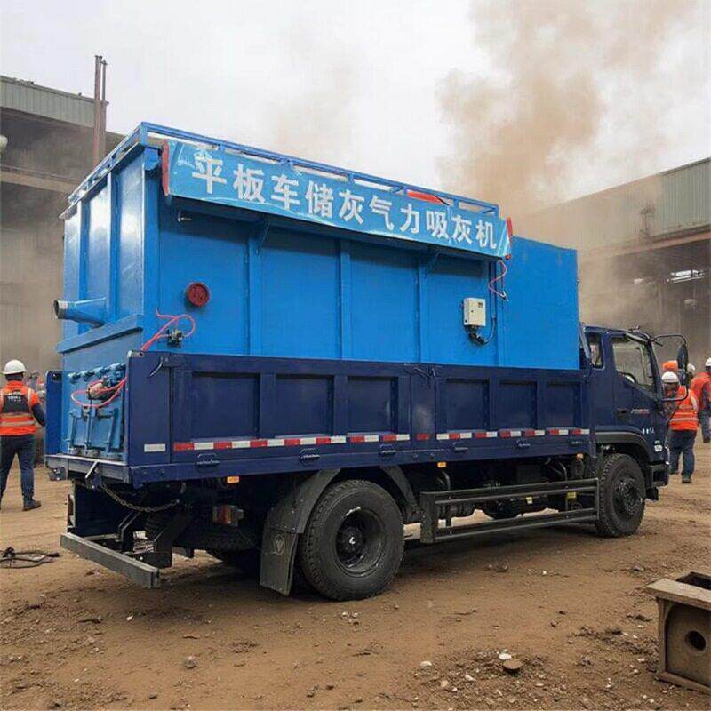 大型仓储粉煤灰吸料车热电厂温炭黑吸料车移动式吸灰车