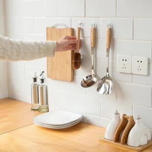 Hangers Hooks Wall Hange Adhesive Door Self Transparent