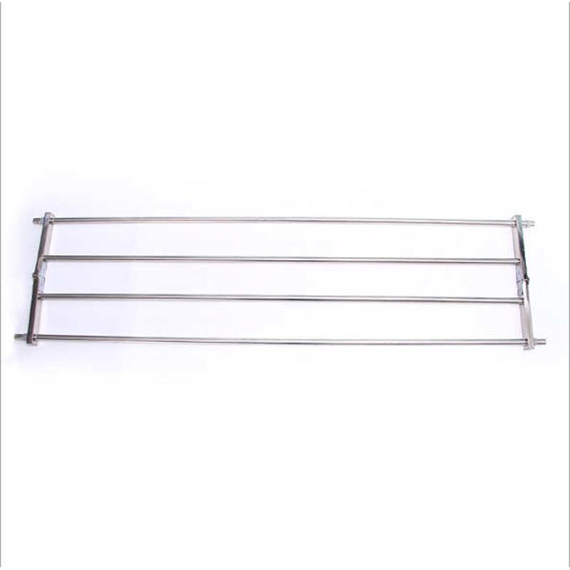 架子落地折叠室内多功能晾衣架双杆 型晾衣鞋架x不锈钢式阳台带