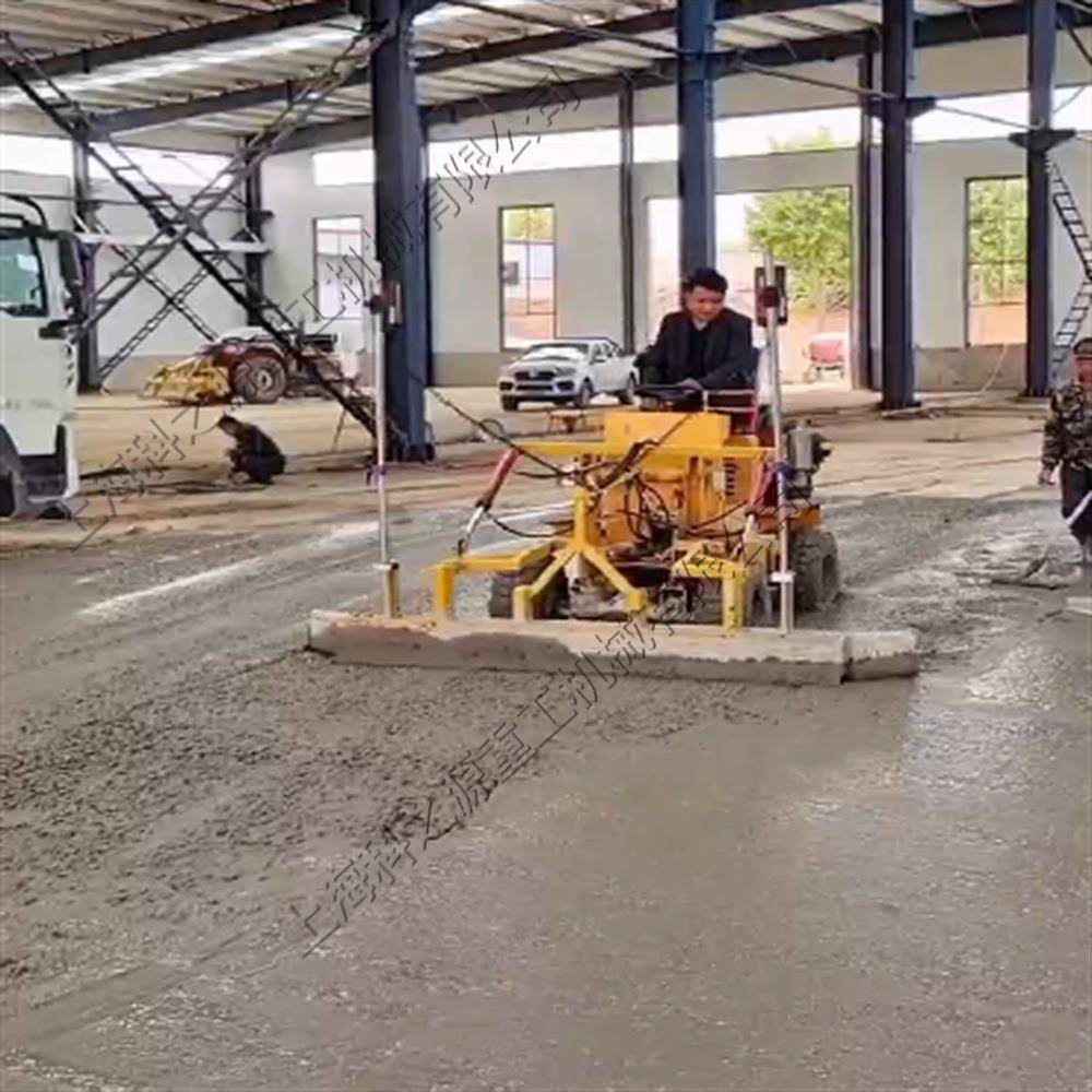 水泥地面铲车混凝土激光整平机 双接收器装载机混凝土激光整平机