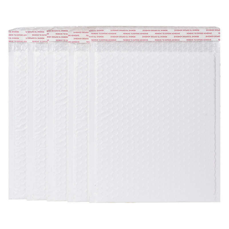 白色珠光膜气泡袋自粘物流包装袋泡沫袋防水气泡信封袋打包快递袋