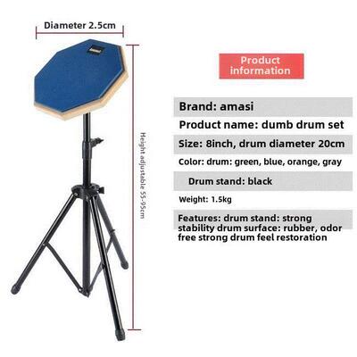 inch drum dumb drum dumb drum pad drum pad set be