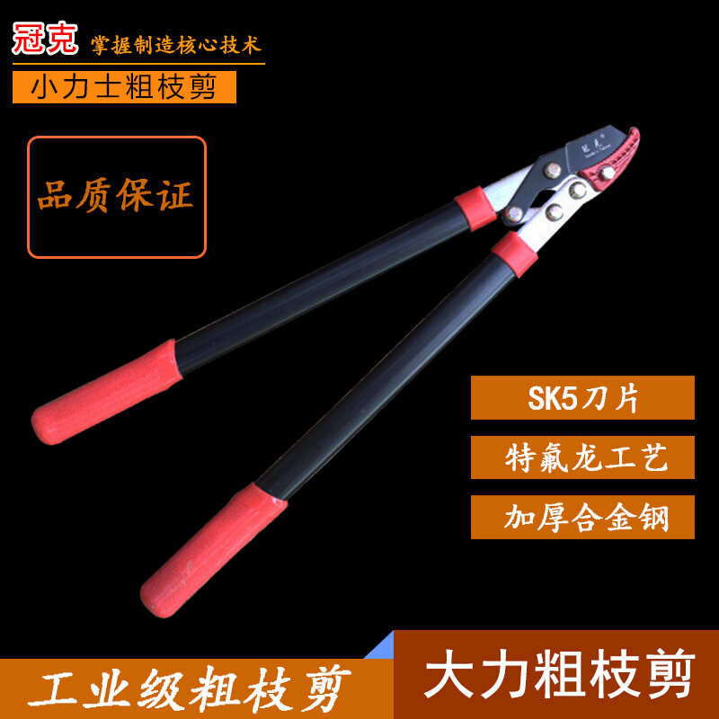 SK5钢特氟龙工艺加厚合金钢手柄粗枝大力剪园林果树省力修枝剪