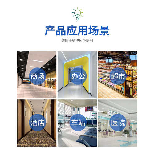 批发明装应急筒灯LED消防应急灯明装免开孔4寸5寸6寸吸顶筒灯