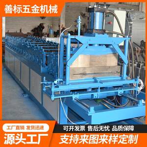 冷弯成型设备拉框机防火窗型材成型机新型防火窗型材机械轧机