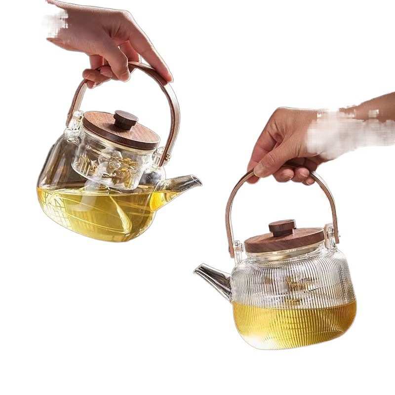 围炉煮茶电陶炉茶炉迷你蒸汽煮茶器黑茶蒸茶器煮茶炉家用静音烧水