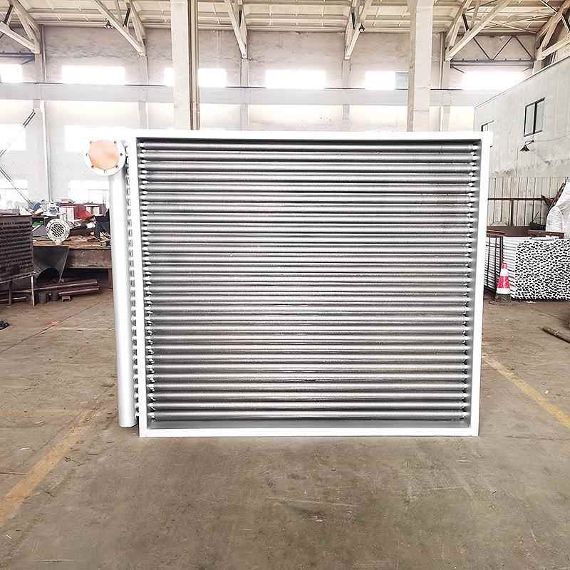 翅片管定制式换热器不锈钢烘散热器气热干房用空交换器工业蒸汽换