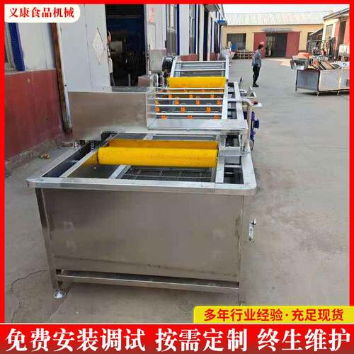 竹笋清洗机设备商用大型洗菜机设备翻浪式蔬菜气泡清洗机设备