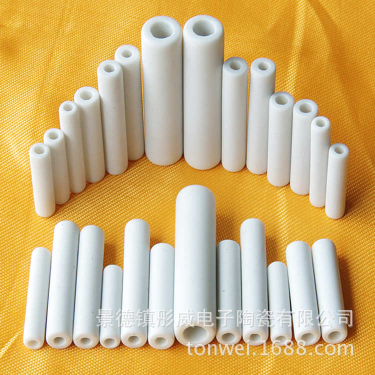 瓷铝陶瓷穿线管磨棒陶瓷瓷高保险丝耐高温陶瓷厂家直销管管