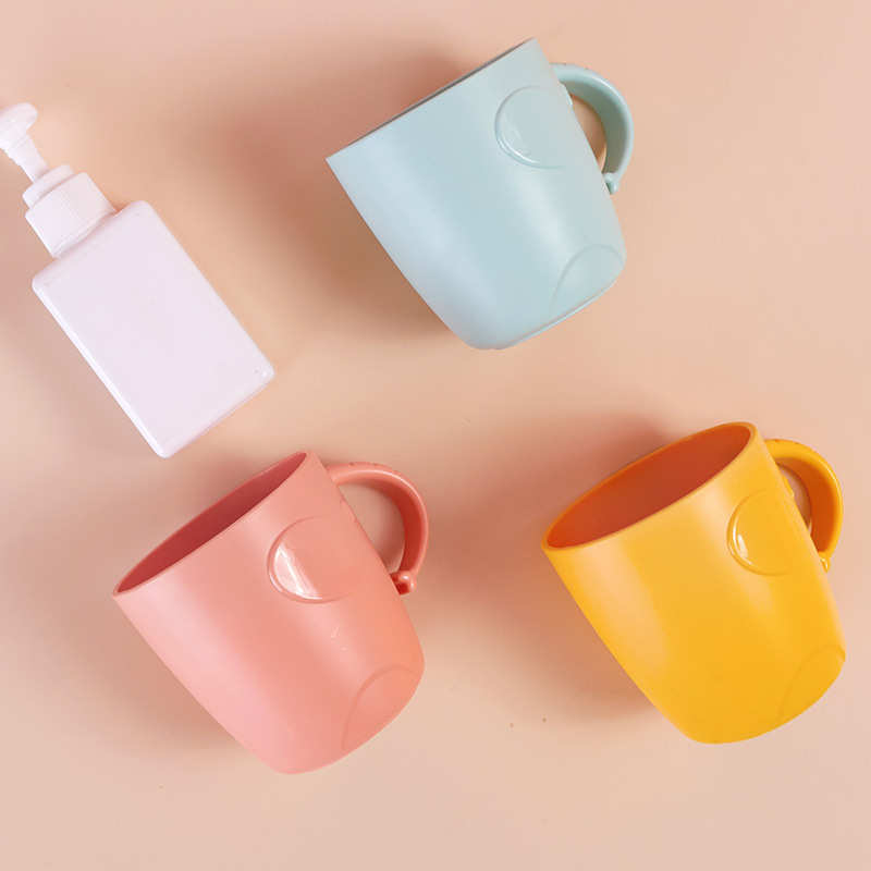 高颜值家用卫生间儿童洗漱杯轻奢情侣塑料漱口杯洗漱刷牙杯洗牙杯