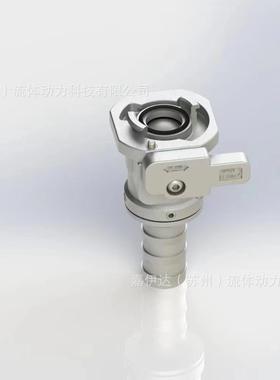 KRES的F9快换接头互锁式球液阀 流体连接器F 冷快换接产品