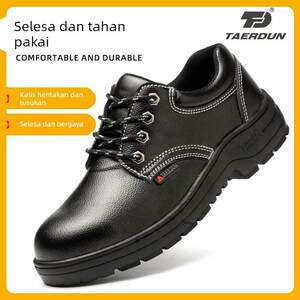 塔尔盾劳保鞋男款2024新款防砸防刺穿耐磨工地钢包头工作冬季防臭