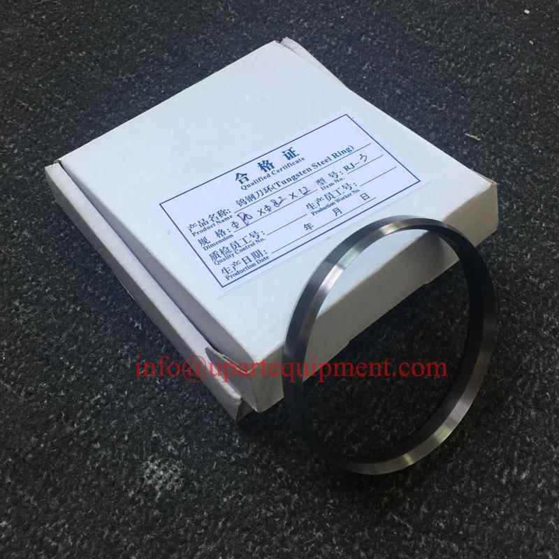 尺寸90x82x12mm钨钢双刀环价格移印机耗材油盅金属刀环