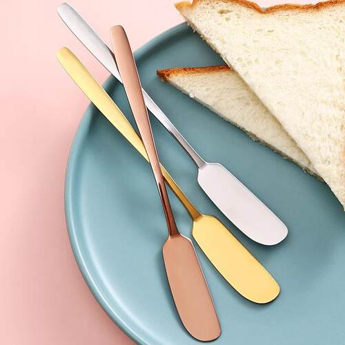 Japanese-style butter knife, thickened stainless steel chees