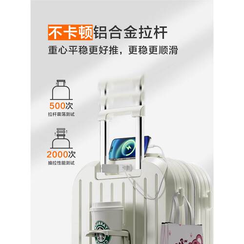日本女式行李箱2025新款20英寸登机箱小密码箱24耐用行李箱28手推
