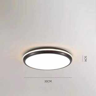 卧室房间防主年led卧吸顶灯灯三灯新款灯芯遥控灯圆铜圆形2024全