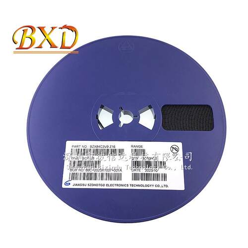 贴片稳压二极管BZX84CV9 丝印Z16 .9V SOT-2封装 长晶二极管