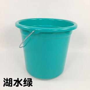 加厚耐摔塑料手提水桶家用洗衣桶子储水桶洗车圆桶加大号洗澡桶