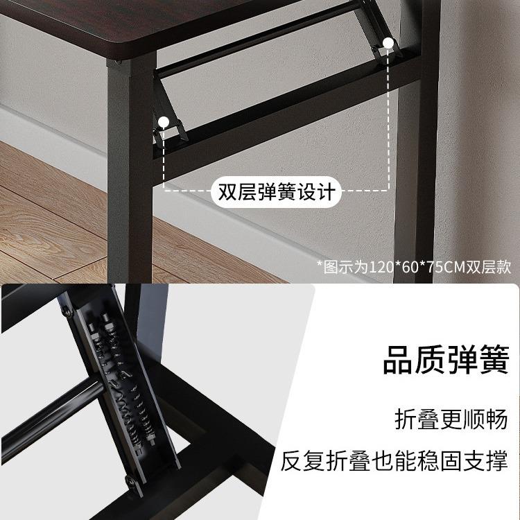 可折叠桌简易出租屋宿舍桌子A95AA73工作折台子叠家书桌用学生学