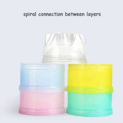 Layers Bear Style Portable Baby Food Storage Box Essential