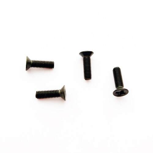 发黑KM6*8mm~50mm(长度）十字沉头机丝GB819机牙螺丝