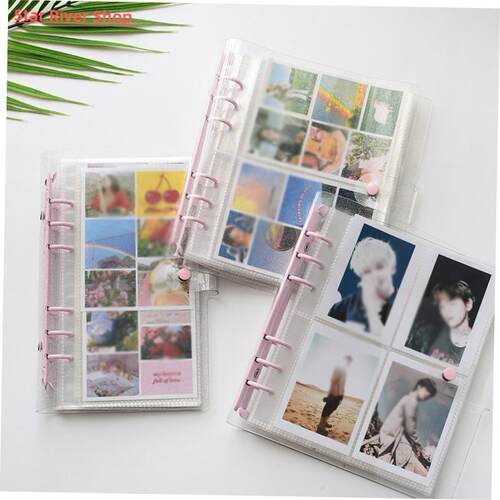 100/200 Pockets Photo Album 3/5 inches photocard binder inst