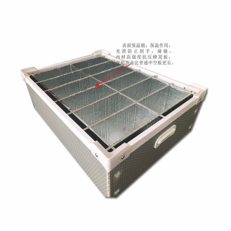 中空板骨架箱空心板周转箱PP塑料万通板蜂窝板刀卡箱PP箱塑料框图片