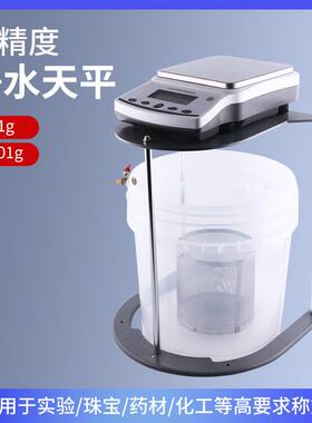 红钻HZ-BS30kg10kg20kg0.1g静水天平0.01g密度天平静水力学天平