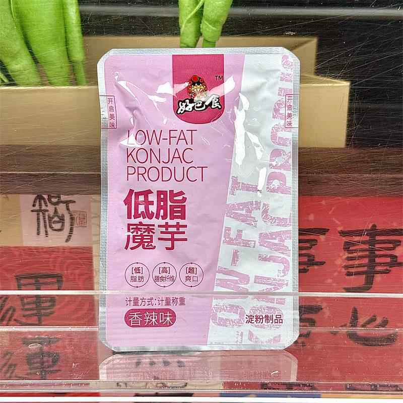 好巴食魔芋爽素毛肚30包低脂肪魔芋丝香辣健康低脂零食休闲小吃
