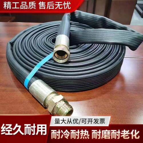 高压风管轻型风管空压机液压管高压光面耐寒橡胶管加厚38管软管