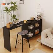 9C餐边柜吧台一体隔断柜家用伸缩岛台酒柜展示柜餐桌转角咖啡茶水