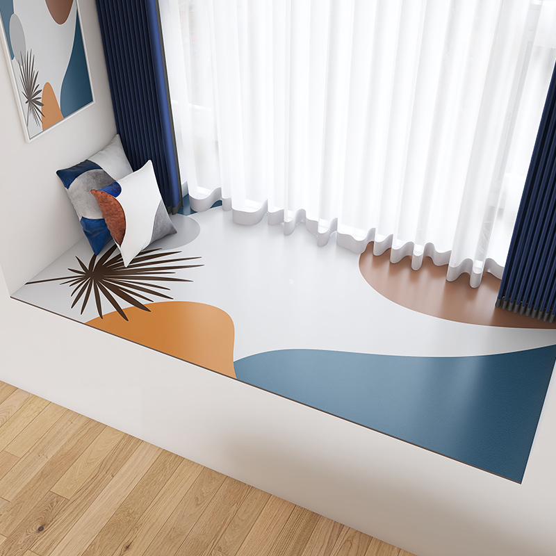 9QXC2021年新款飘窗垫窗台垫毯四季通用防水可擦阳台垫子定 做装