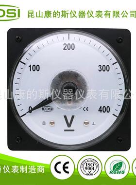 KDSI/康的斯直流电压表LS-110DC400V刻度盘指针表船用电表