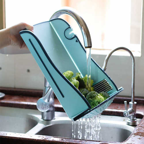 多功能易清洗防霉砧板可折叠洗菜塑料菜切案板板姜蒜切菜沥水磨