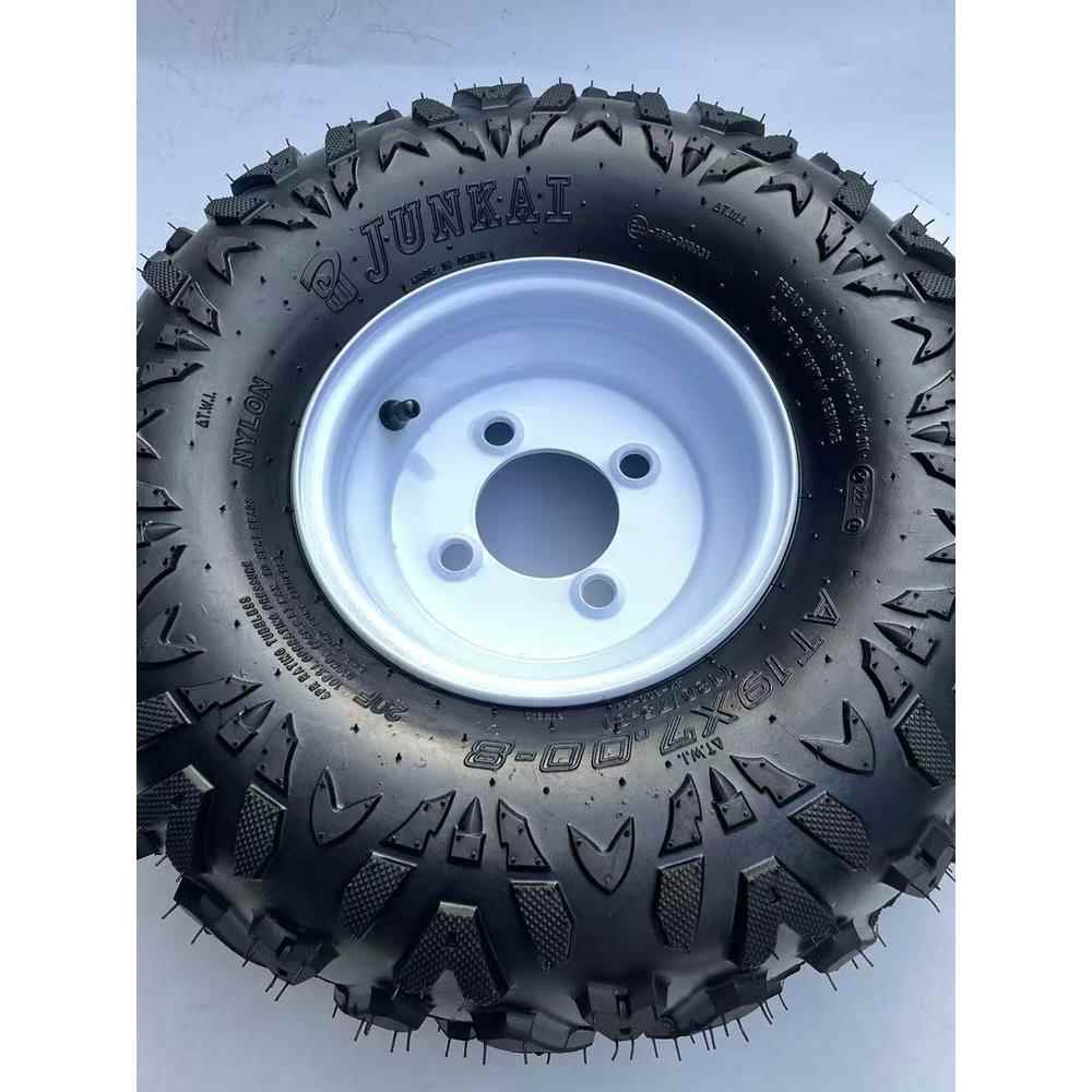 四轮沙滩车19X7-8 18X9.5-8寸A字轮胎对角10轮毂卡丁车配件摩托车