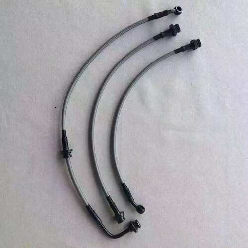 适用07-17老款吉姆尼jimny升高2-4寸用加长刹车油管3条装JB43改装