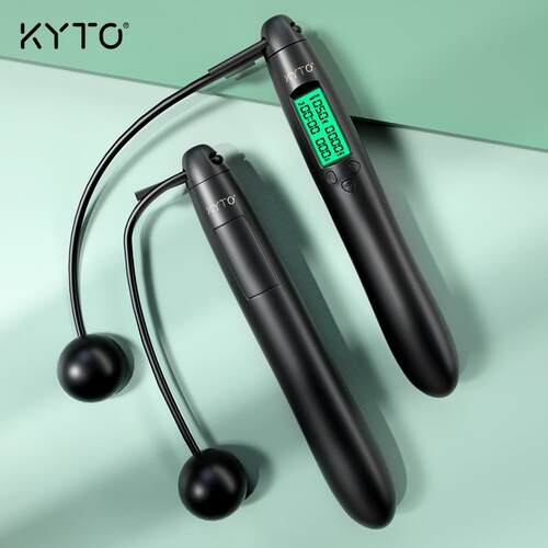无绳跳绳计数计时充电智能中考专用学生比赛KYTO5069可调节便携