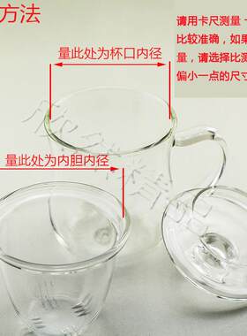 19EK玻璃茶杯盖单卖通保F77JT6M5盖子配件用煮花茶壶水温杯水壶扎