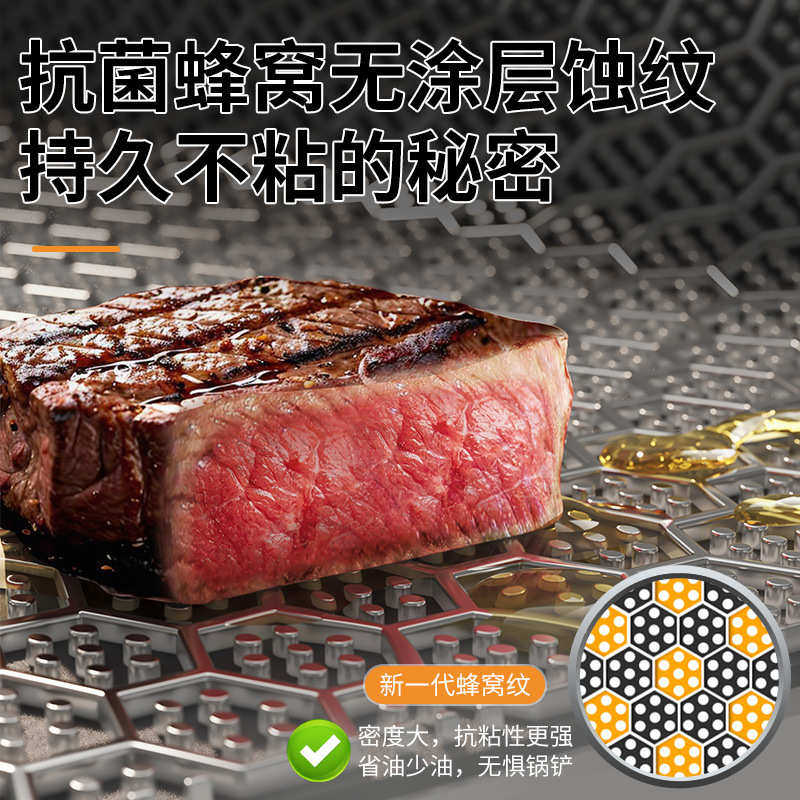 316L不锈钢小奶锅宝宝专用辅食锅家用雪平锅煎煮一体煮面不粘蒸锅