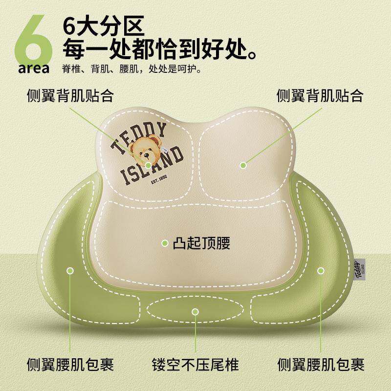 新款直销汽车腰靠头枕卡通可爱办公室腰靠靠垫护腰久坐座椅靠背腰