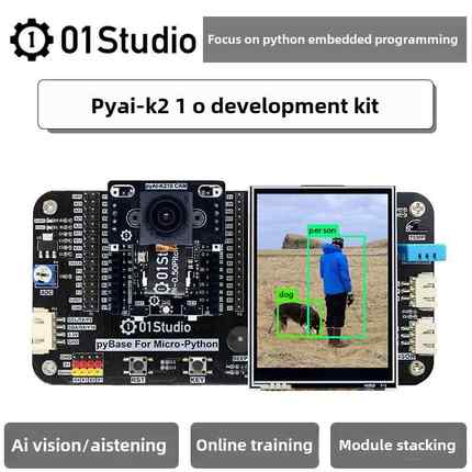 01 Technology Pyai-K210开发板套件Ai机器视觉识别模块Python人