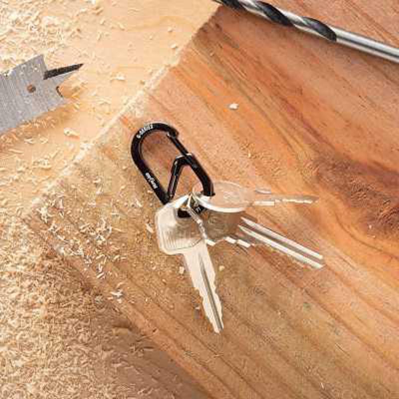 美国 奈爱 niteize登山扣G字扣快挂钥匙扣8字扣背包爬山扣不锈钢