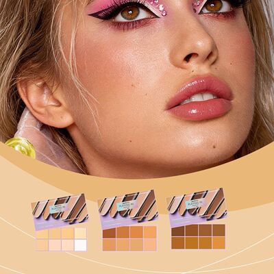 Zephoco Soft Mist Gradient Concealer - Conceals face blemish